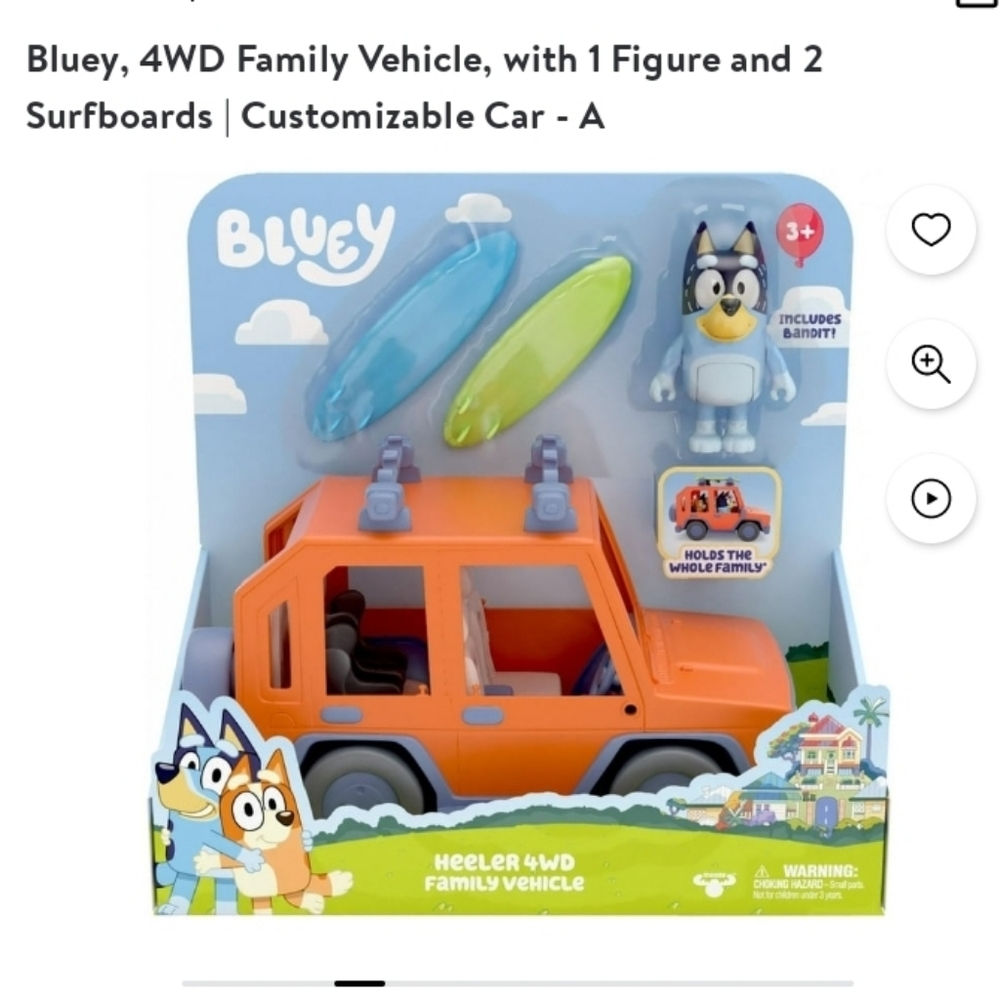 Bluey 4wd Family  Vehicle